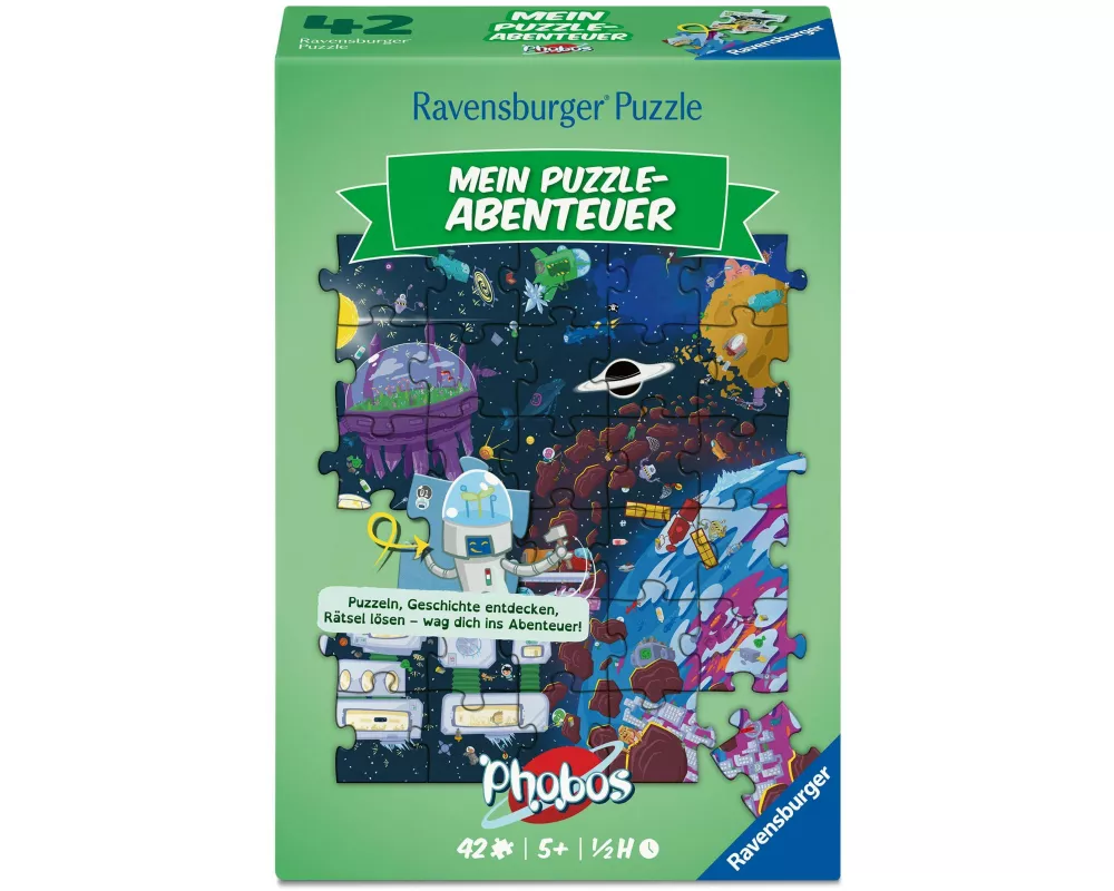 Kinderpuzzle 42 Teile - Mein Puzzle-Abenteuer: Phobos