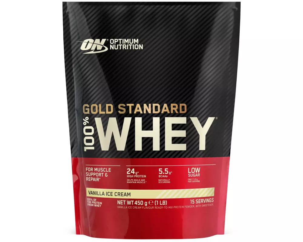 Optimum Nutrition Pulver Gold Standard Vanille 450 g