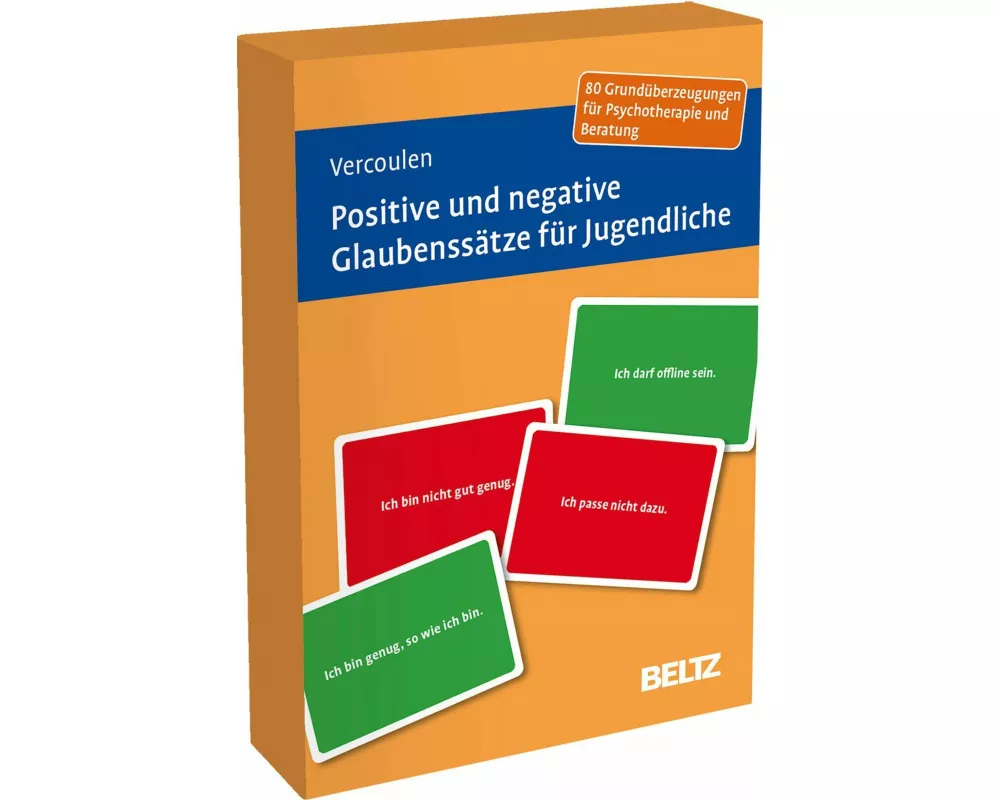 Positive und negative Glaubenssätze für Jugendliche