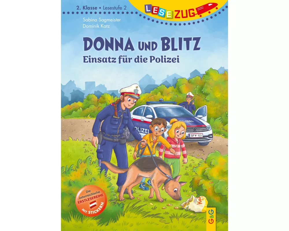 LESEZUG/2. Klasse – LESESTUFE 2: Donna und Blitz – Einsatz für die Polizei
