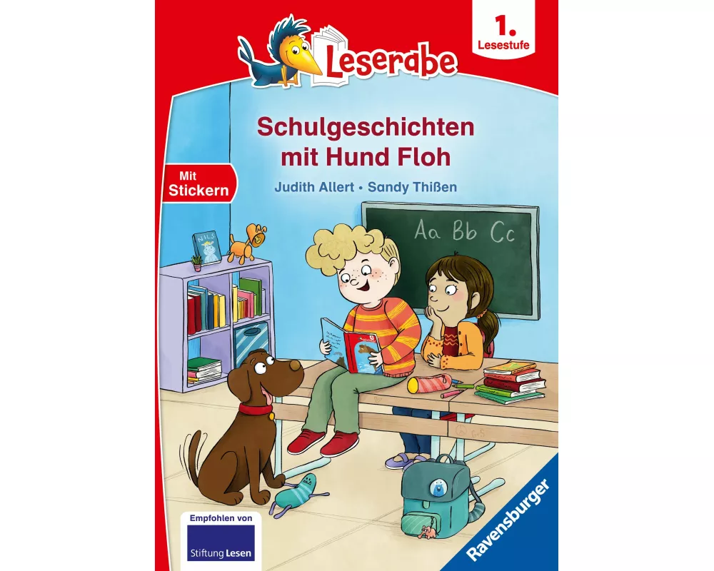 Leserabe 1. Lesestufe - Schulgeschichten mit Hund Floh