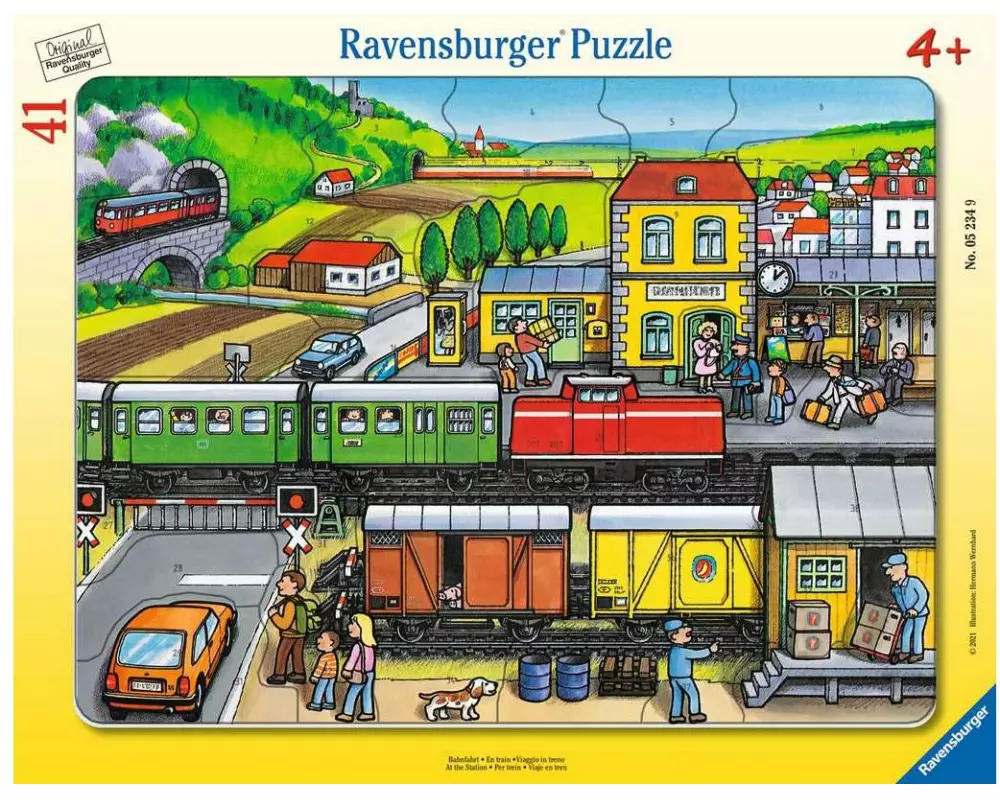 Ravensburger Puzzle Bahnfahrt