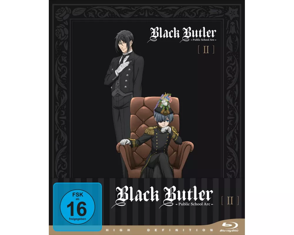 Black Butler: Public School Arc - Staffel 4 - Vol.2 - [Blu-ray]
