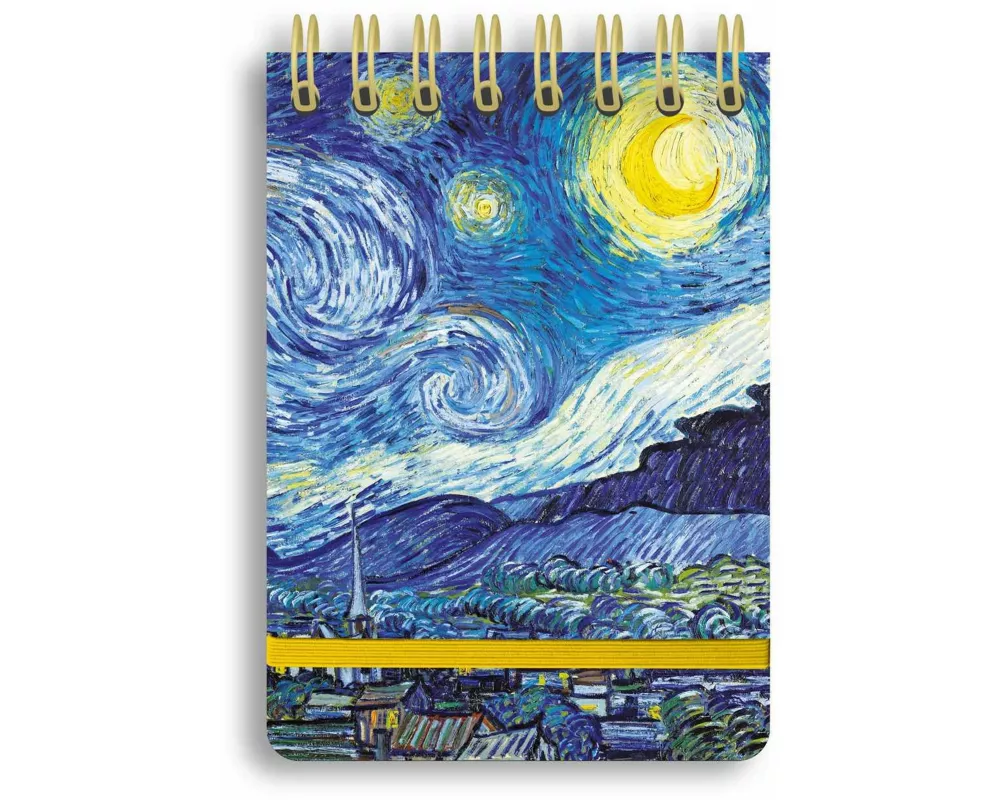 Vincent van Gogh: The Starry Night (Spiral Bound Pocket Notebook)