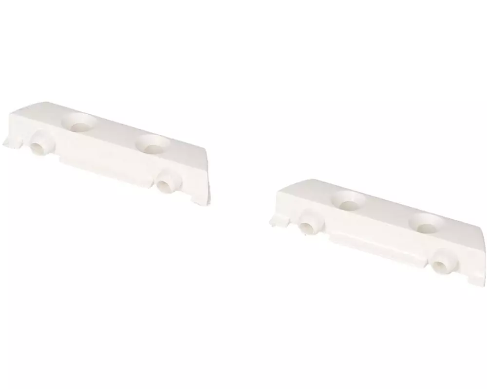 max connect Befestigungsset 90°, CUBO, Weiss 2 Stück