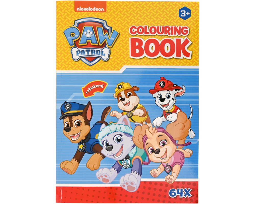 ROOST Malbuch Paw Patrol B1090 mit Stickers, assortiert