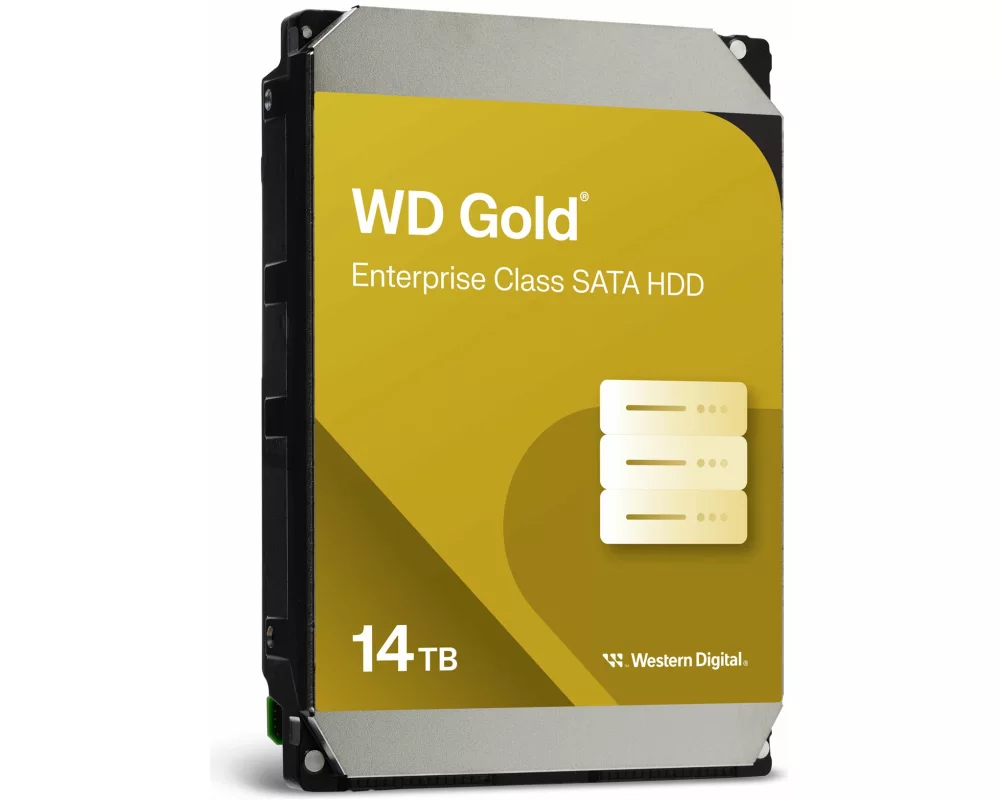 WD Gold 14TB, SATA, 6Gb/s, 3.5inch, 512MB, cache, 7200rpm, internal, RoHS compliant, Enterprise, HDD, Bulk