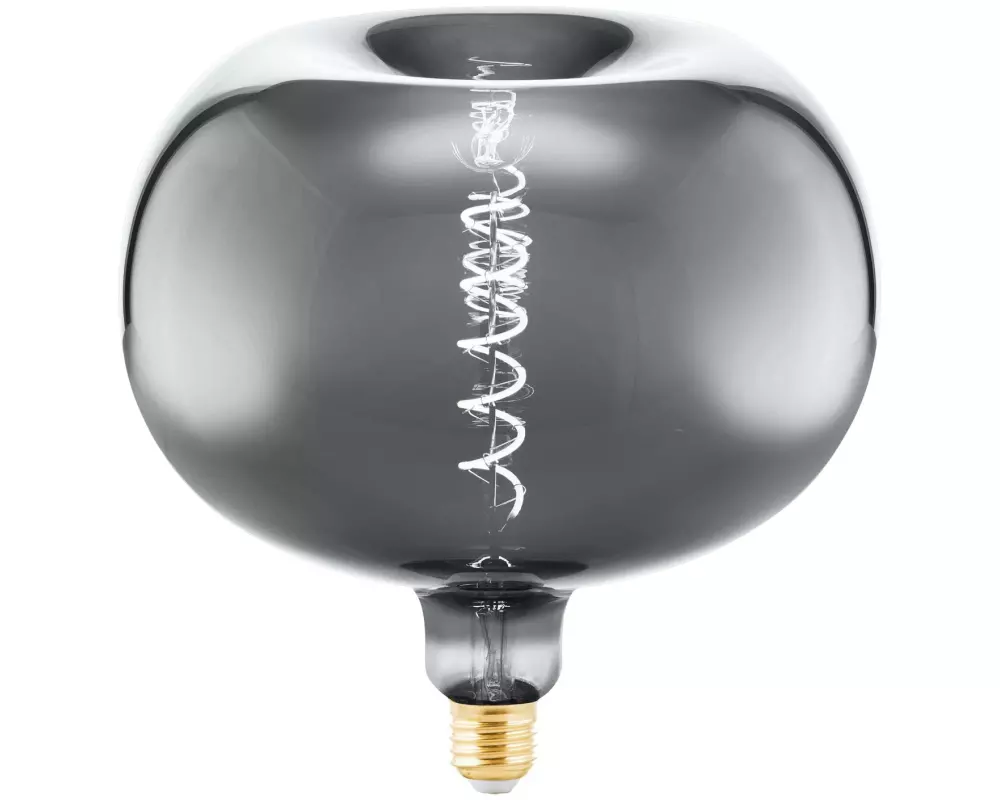 EGLO Leuchten Lampe 4 W (40 W) E27 Chrom, Warmweiss (WW)