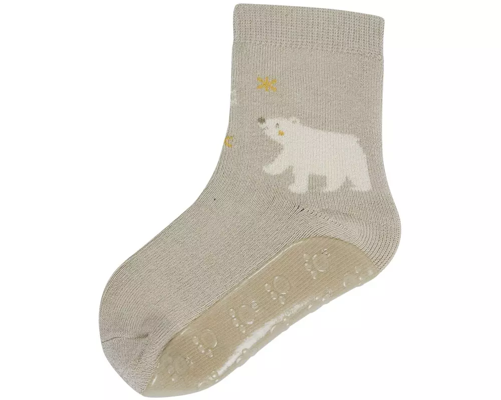 Sterntaler Antirutsch-Socken Bär Sand Gr. 27/28