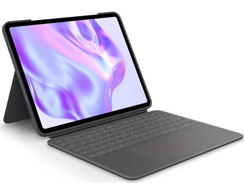 Logitech Combo Touch Keyboard/Cover Case for 32.8 cm (12.9") to 33 cm (13") Apple iPad Pro (5th Generation), iPad Pro (6th Generation), iPad Pro 13 (2024) Tablet
