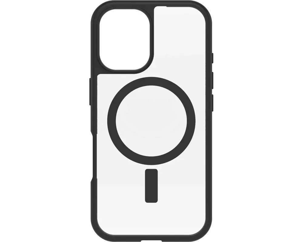 Otterbox Back Cover React iPhone 16 Transparent/Schwarz