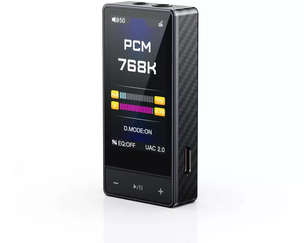 FiiO Kopfhörerverstärker & USB-DAC QX13 Schwarz