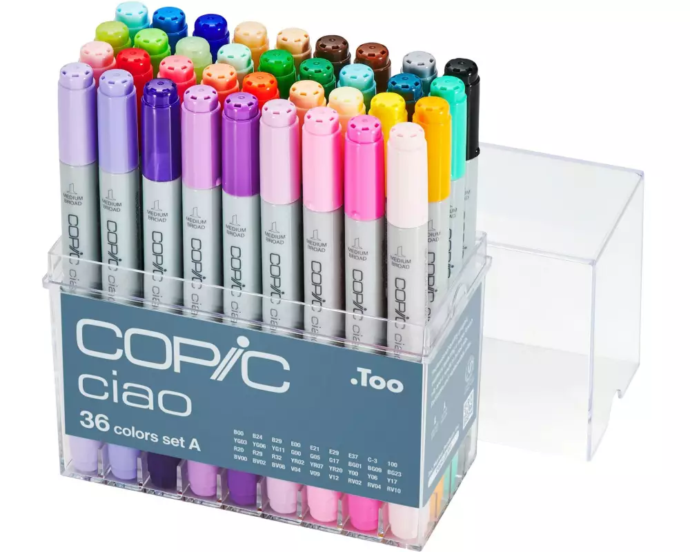 Copic Grafikmarker Ciao 36er A-Set