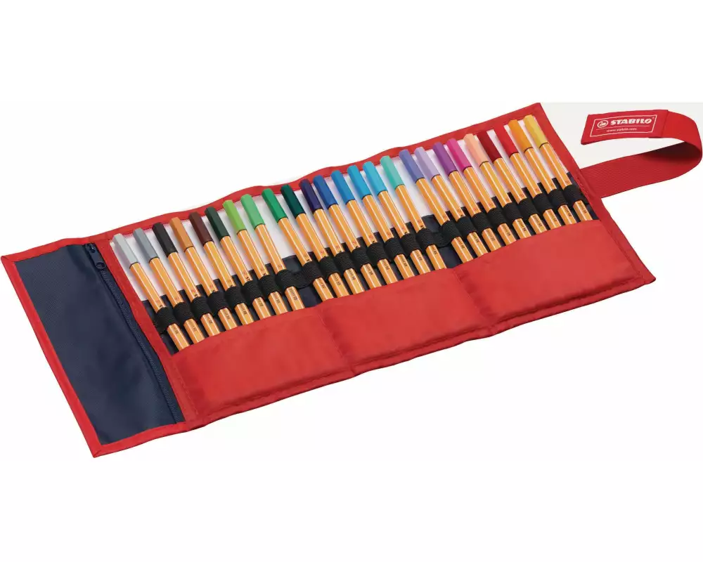 STABILO Fineliner point 88 25 Stück, Mehrfarbig