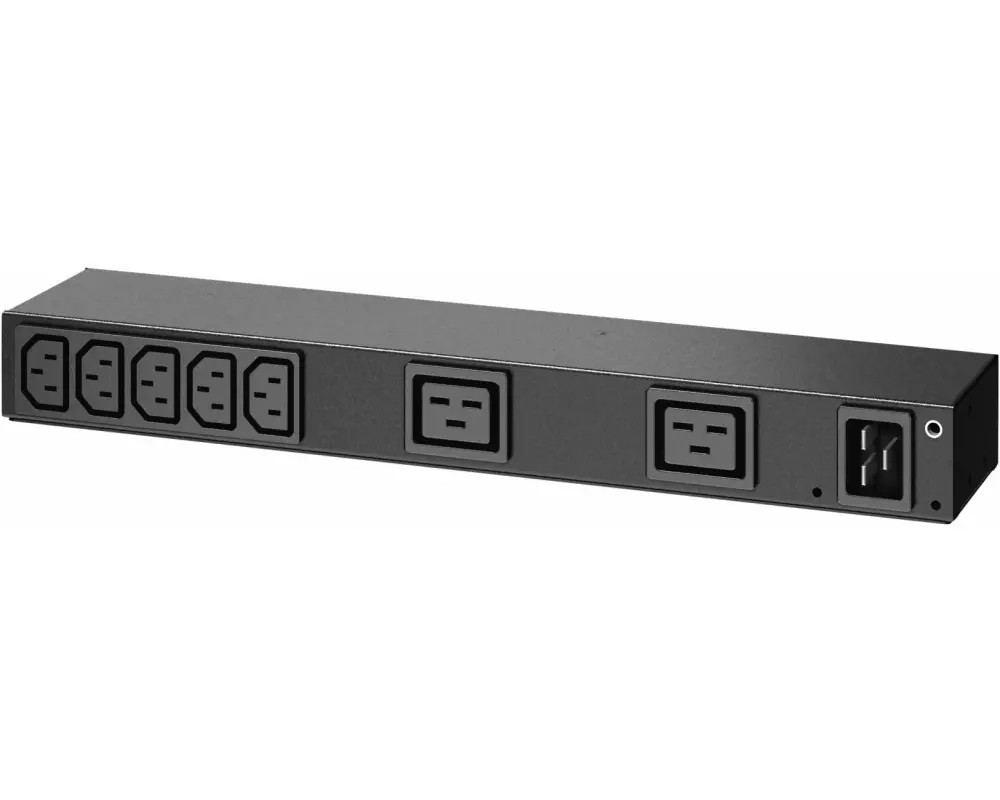 APC PDU 19 inch 1U Basic 7xC13 2xC19 Cord Lenght 2 Meter IEC-320 C20
