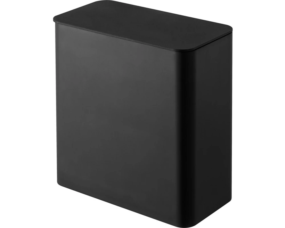Yamazaki Aufbewahrungsbox Tower 7 x 9.5 x 17 cm, Schwarz