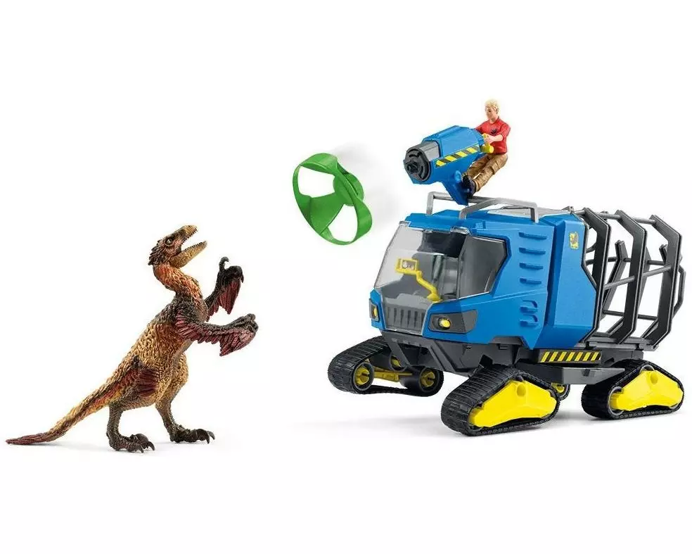 Schleich Spielfigurenset Dinosaurs Track Vehicle