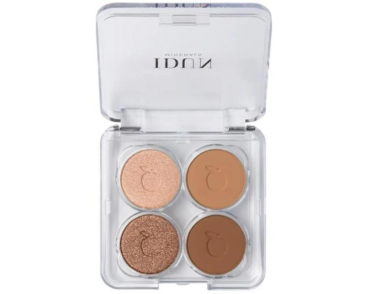 IDUN MINERALS Lidschatten-Palette Gullviva Bronzetöne