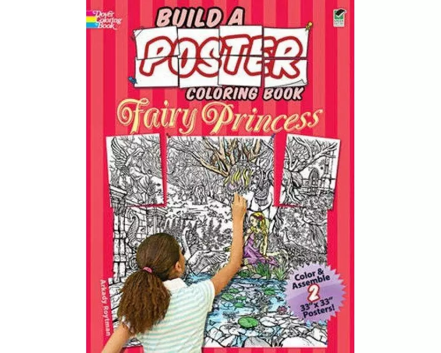 Build a Poster - Fairy Princess Coloring Book