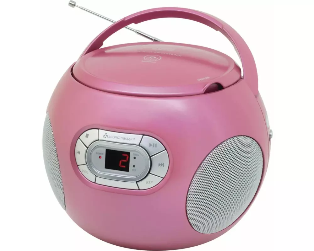 soundmaster Radio/CD-Player SCD2120 Pink