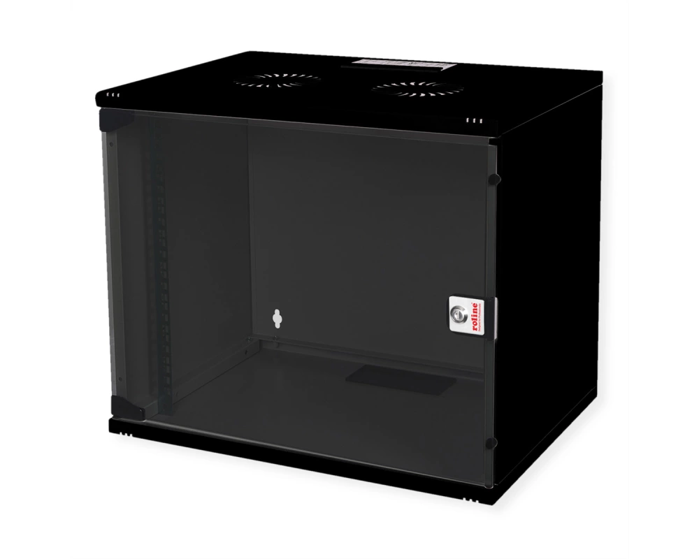 ROLINE 19-Zoll Wandgehäuse Basic 7 HE, 540x400 BxT Bausatz schwarz