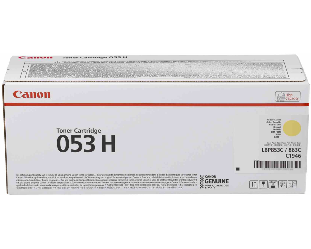 CANON Toner H yellow 053 i-SENSYS X C1946P 32'000 S.