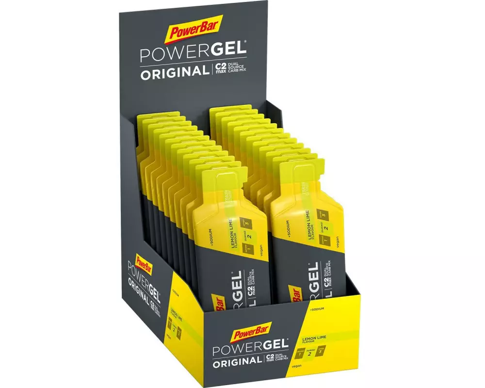 PowerBar Nahrungsgel PowerGel Original, Lemon Lime