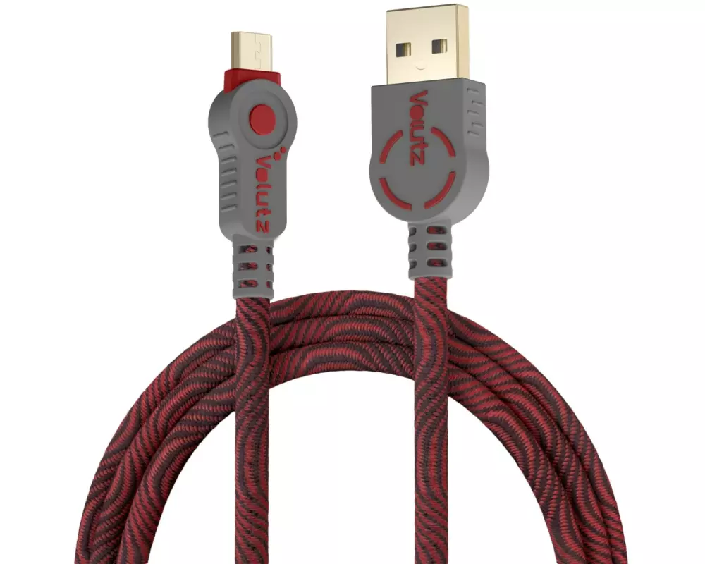 Volutz USB 2.0-Kabel Armorcord USB A - Micro-USB B 3 m