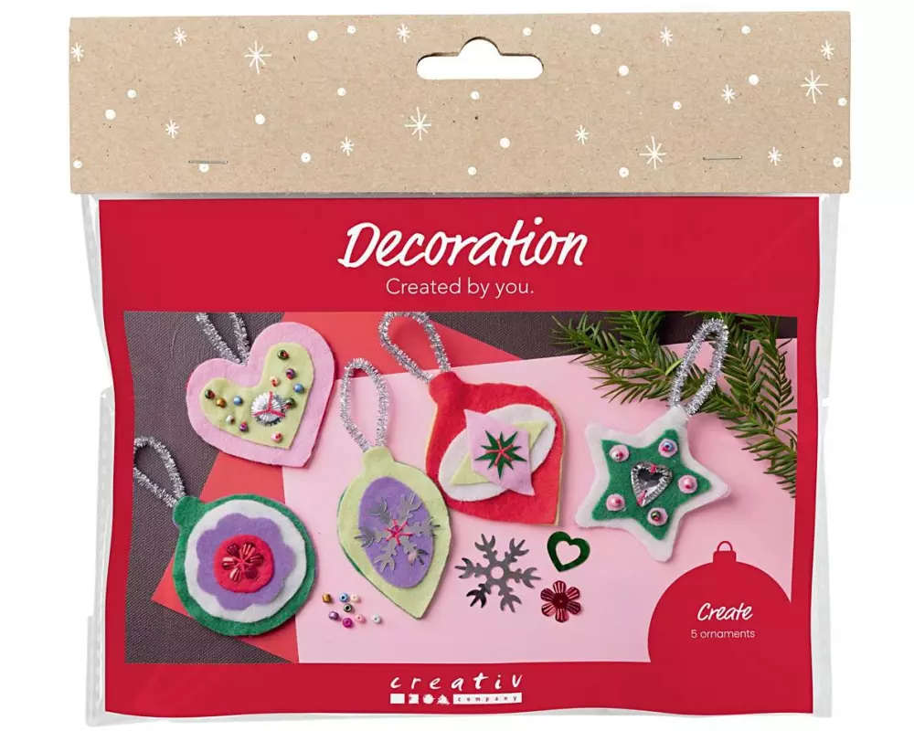 Creativ Company Bastelset Dekoration Weihnachten