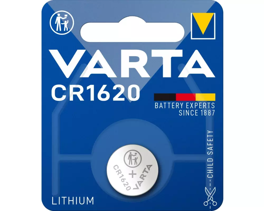 Varta Knopfzelle CR1620 , 1 Stück