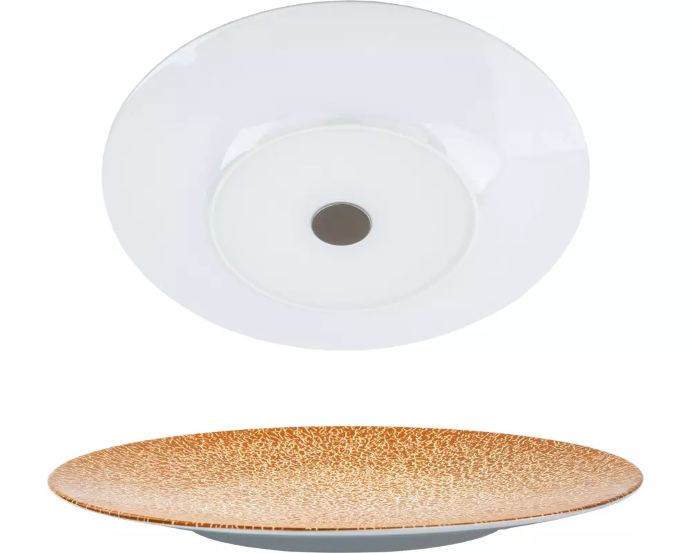 Silwy Magnet-Speiseteller Hellbraun