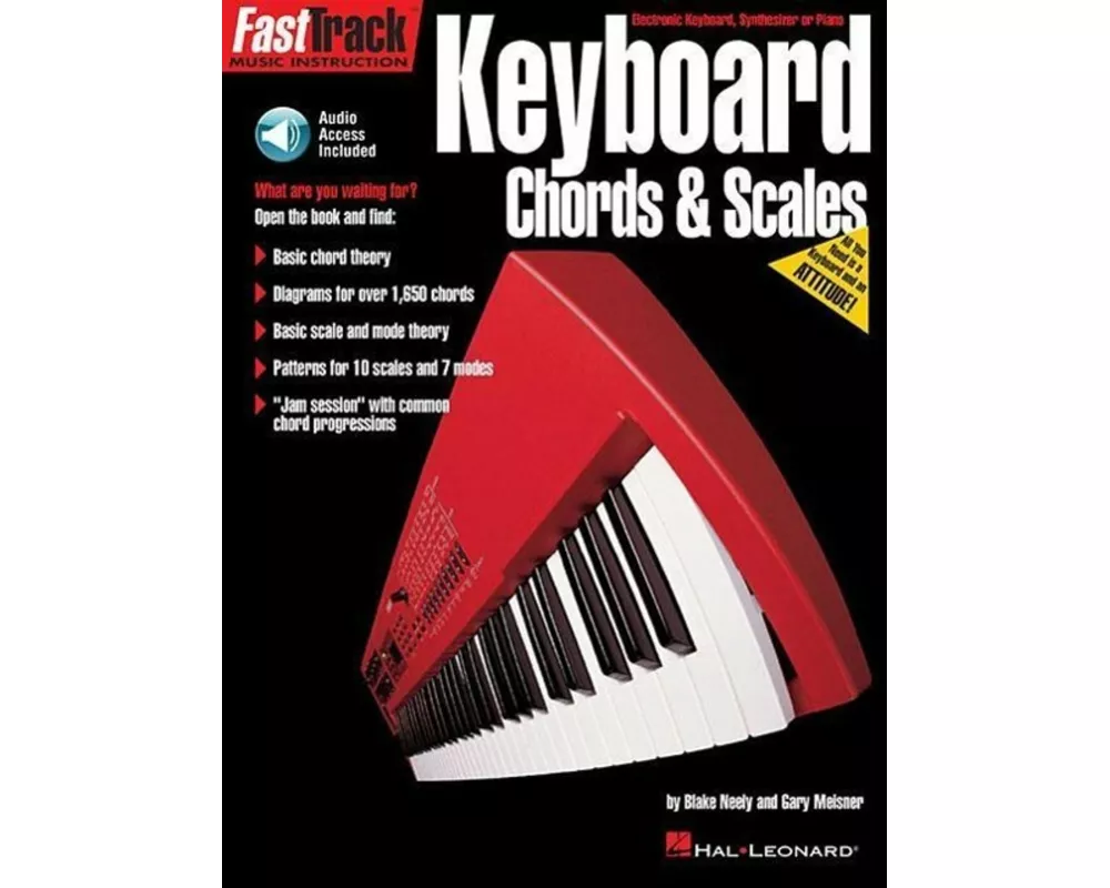 Fasttrack Keyboard Method - Chords & Scales Book/Online Audio