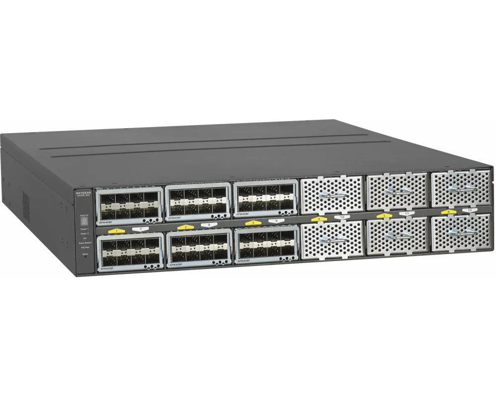 Netgear 10GB Switch XSM4396K1-100NES, 48 Port SFP+, 10Gbit/s, 600W power supply, stackable
