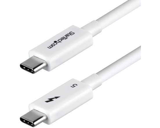 1M THUNDERBOLT 5 CABLE WHITE