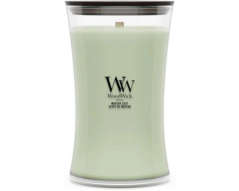 Woodwick Duftkerze Matcha Zest Large Jar