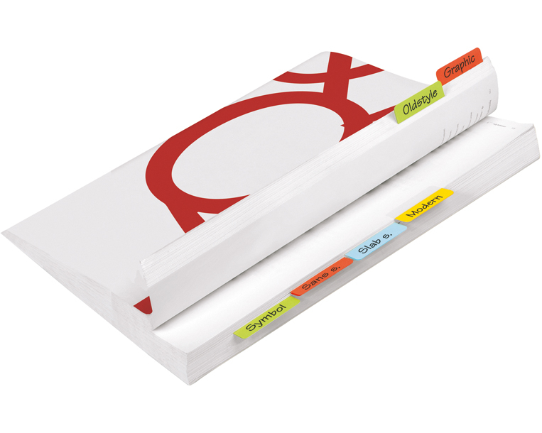 3L Registertabs 40mm 10532 sortiert 24 Stück