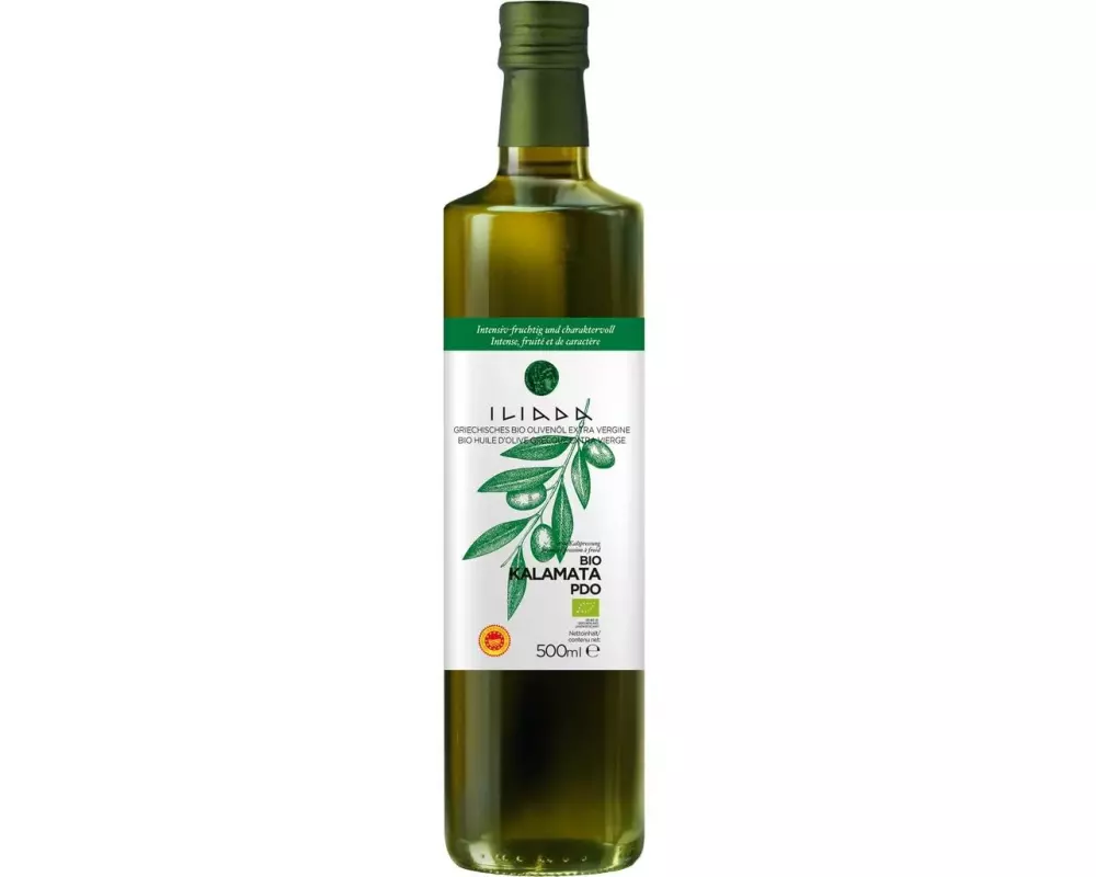 Iliada Olivenöl Extra Vergine Bio Kalamata PDO 0.5 l