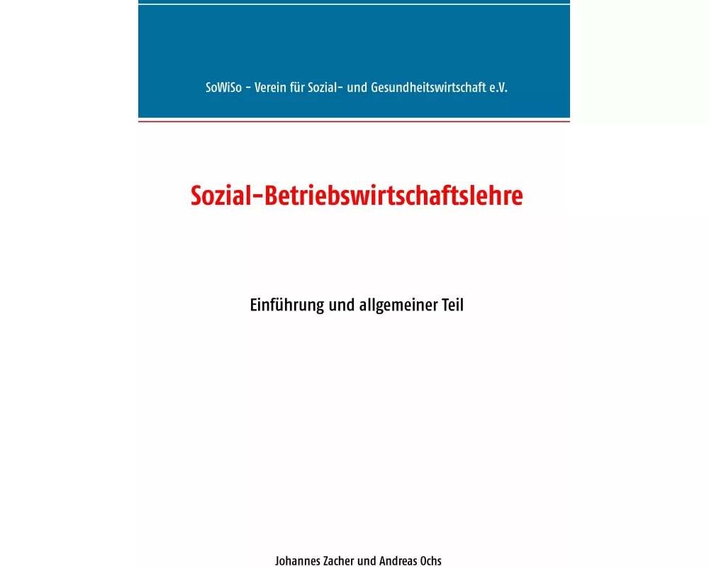 Sozial-Betriebswirtschaftslehre