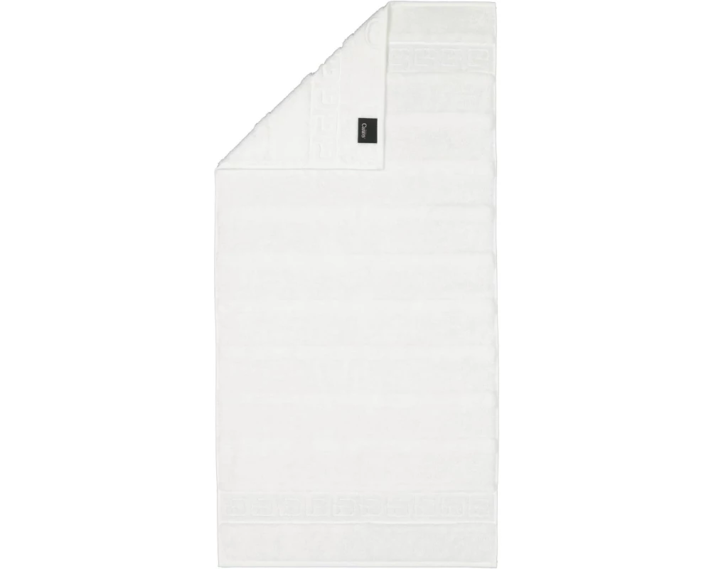 Cawö Handtuch Noblesse 50 x 100 cm, Weiss