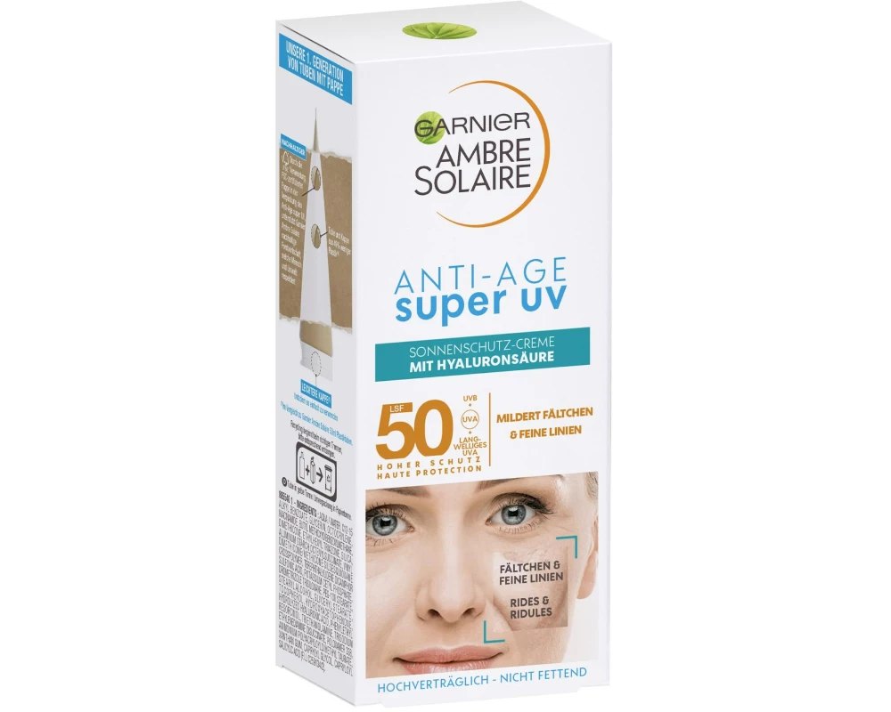 Garnier Ambre Solaire Sonnencreme Sensitive expert+ Gesicht LSF 50+ 50 ml