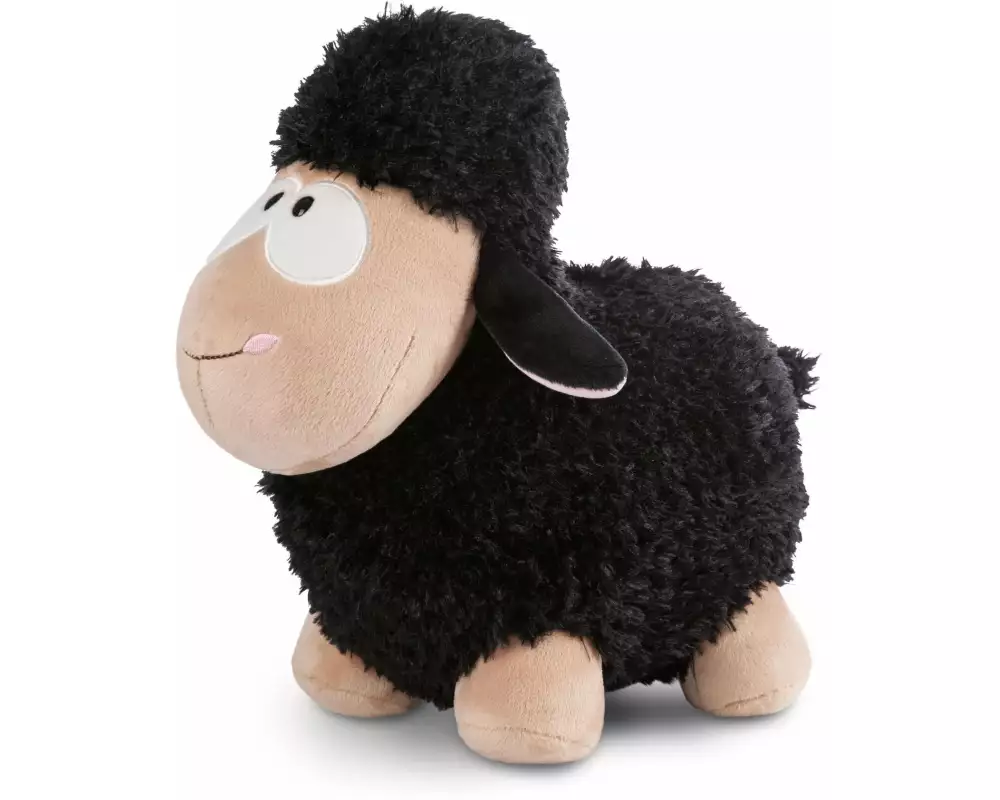 Nici Green Plüsch Schaf schwarz stehend 13 cm