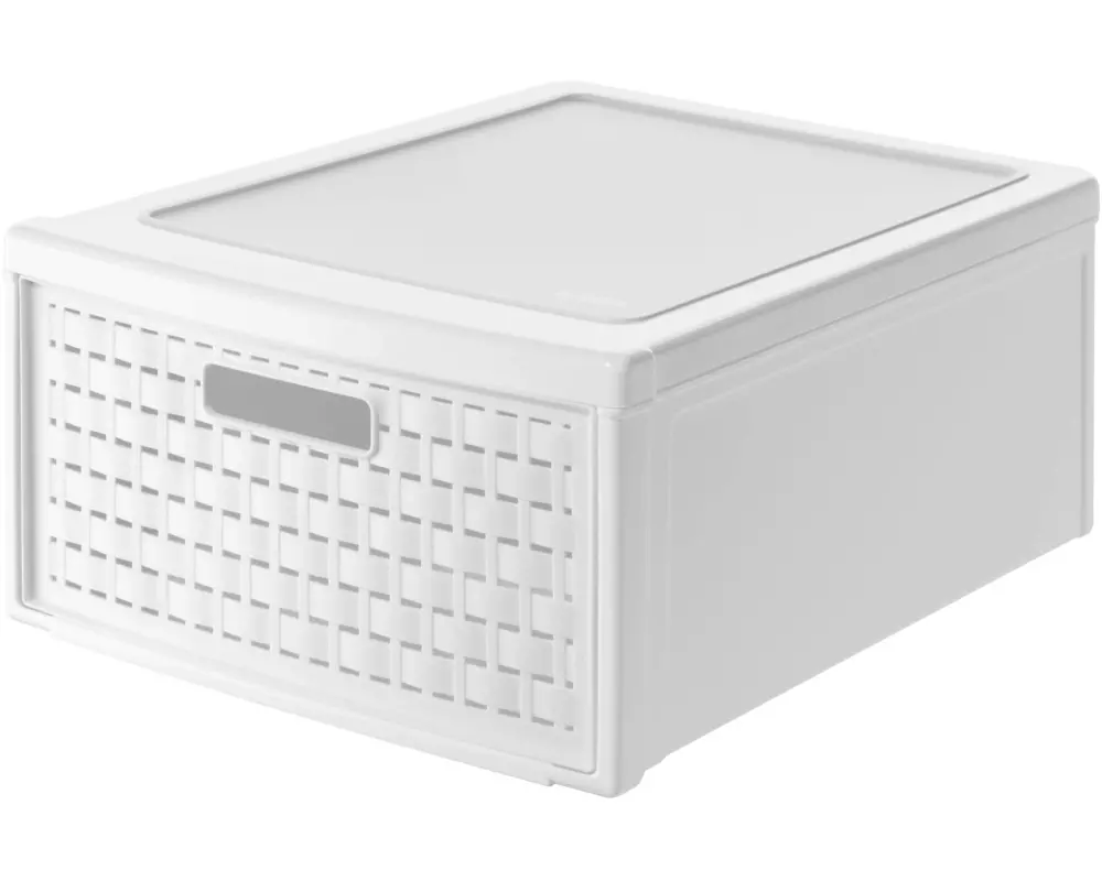 Rotho Schubladenbox Country Gross Weiss