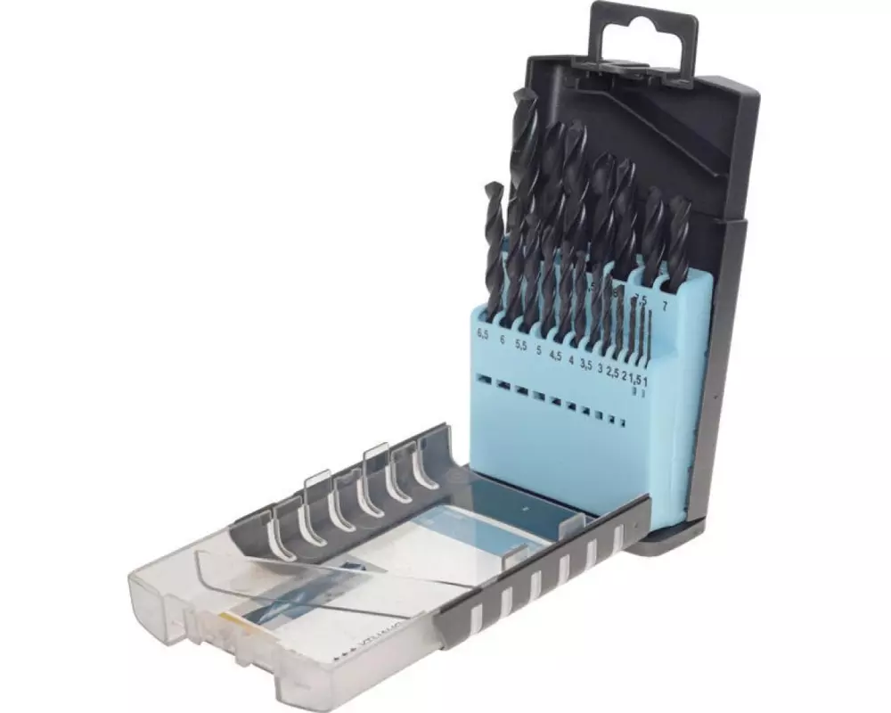 kwb Spiralbohrer-Set 1-10 mm 19-teilig