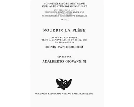 Nourrir la plèbe
