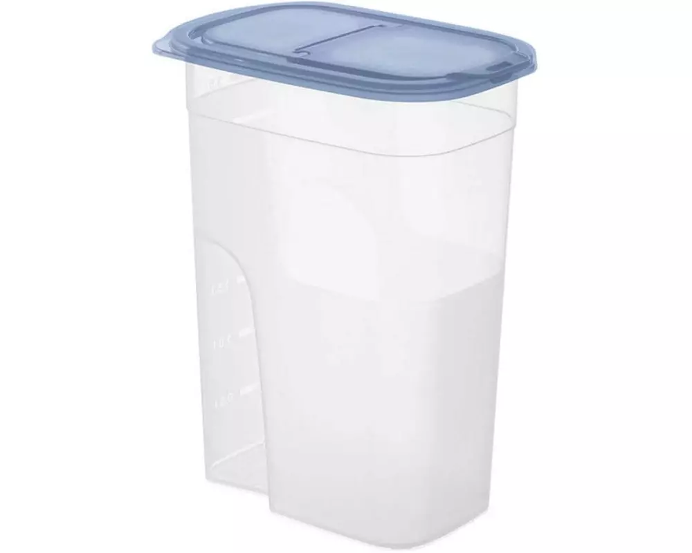 Rotho Vorratsdose Sunshine 4.1 l, Blau/Transparent