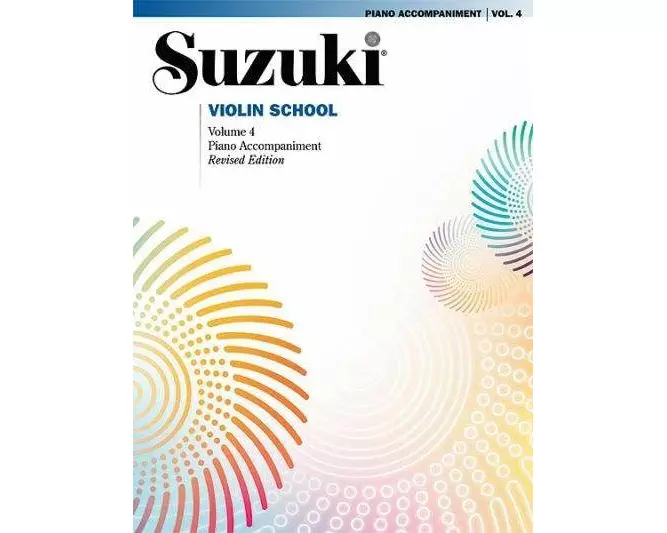 Suzuki Violin School 4 - Piano Acc. (Revised)