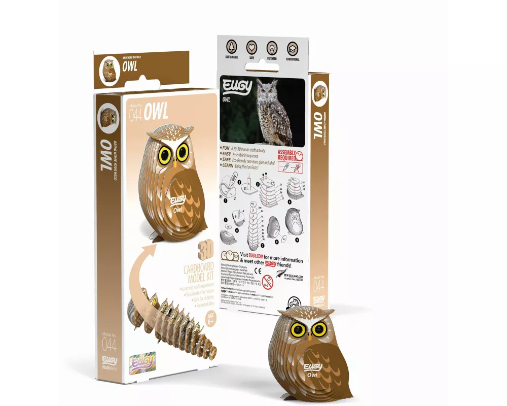 EUGY - 3D Bastelset Eule