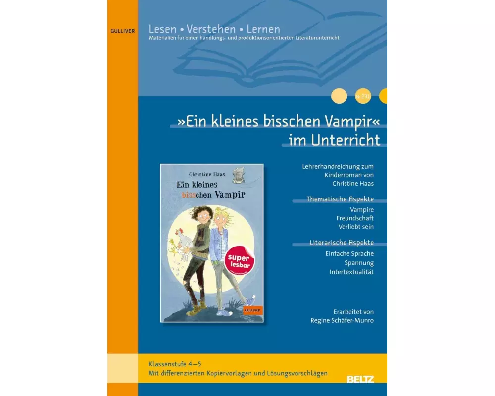 »Ein kleines bisschen Vampir« im Unterricht