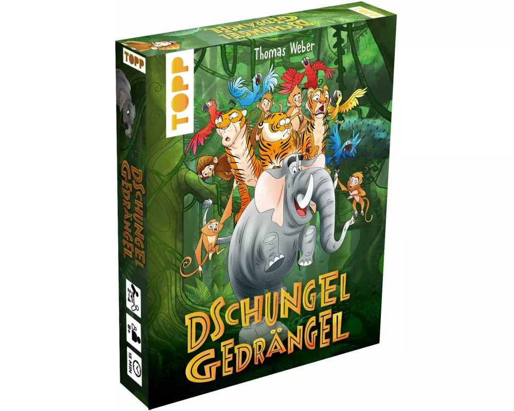 Dschungelgedrängel – Das Kartenspiel für tierischen Tumult