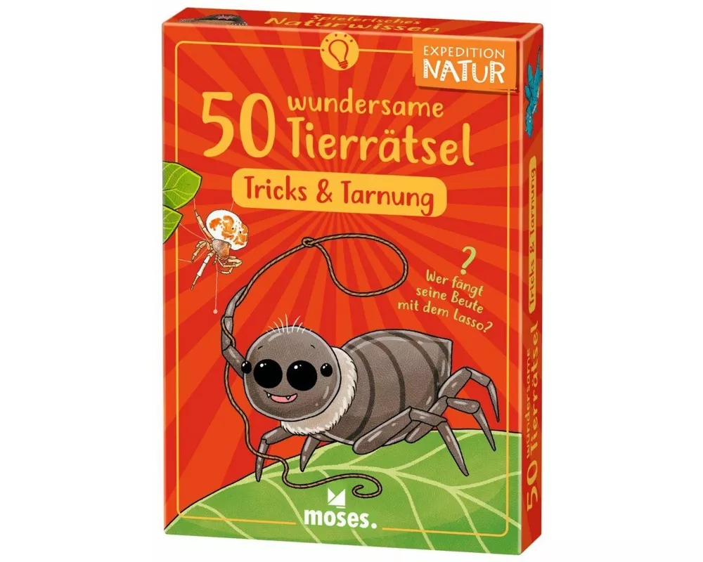 Expedition Natur 50 w. Tierrätsel Tricks & Tarnung